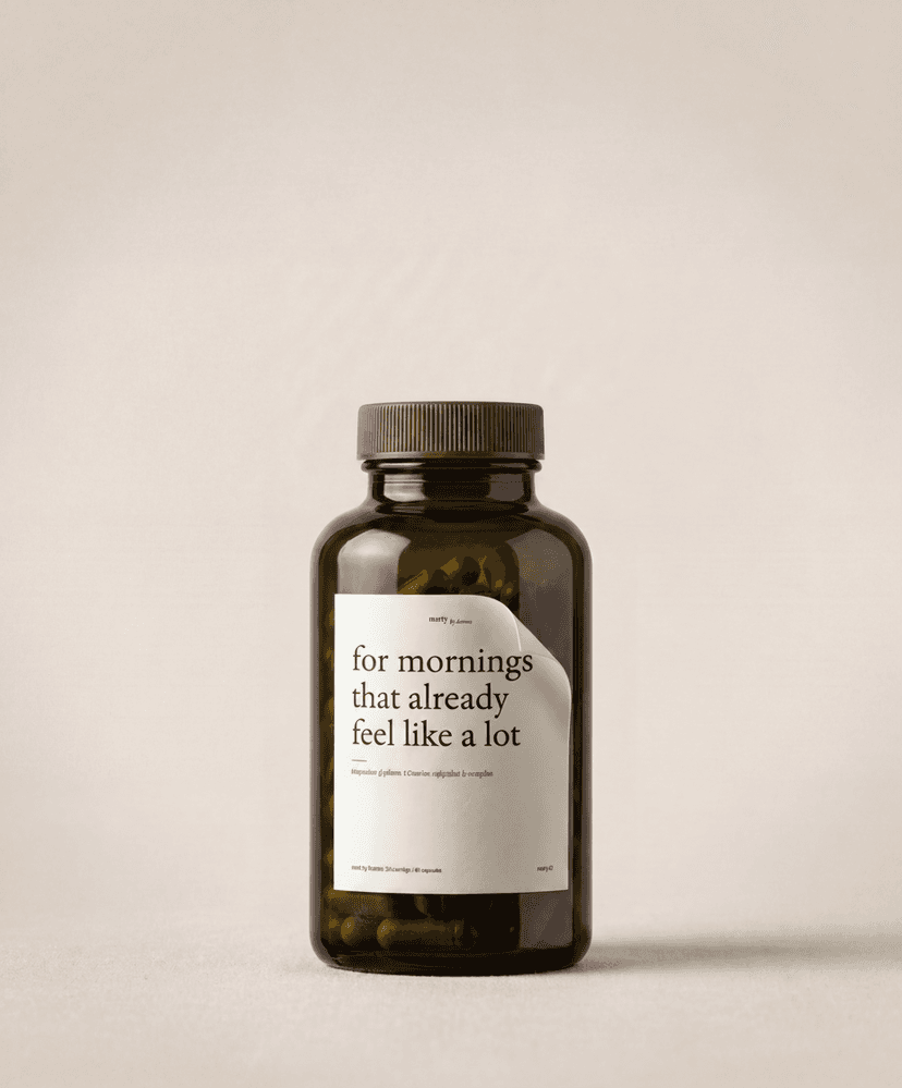 for the mornings that already feel like a lot